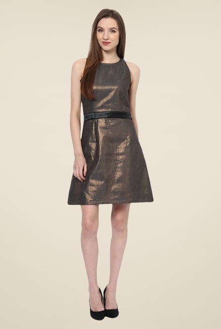 Yepme Enya Copper Party Dress Yepme Enya Copper Party Dress