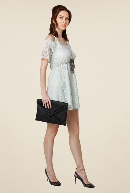 Yepme Fiona Light Blue Lace Dress Yepme Fiona Light Blue Lace Dress