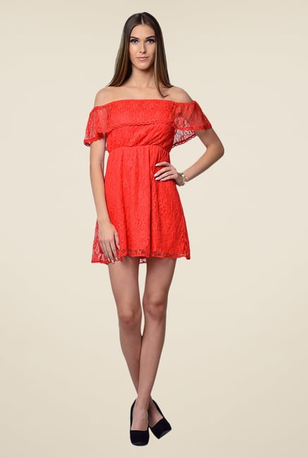 Yepme June Red Lace Dress Yepme June Red Lace Dress