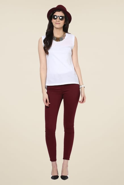 Yepme White Antonia Premium Top Yepme White Antonia Premium Top