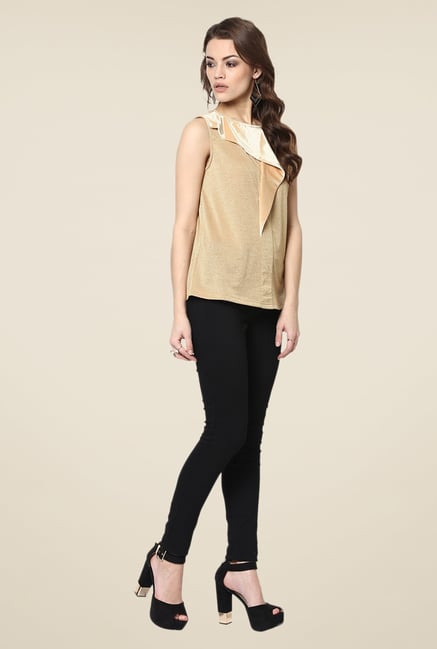 Yepme Gold Mia Party Top Yepme Gold Mia Party Top