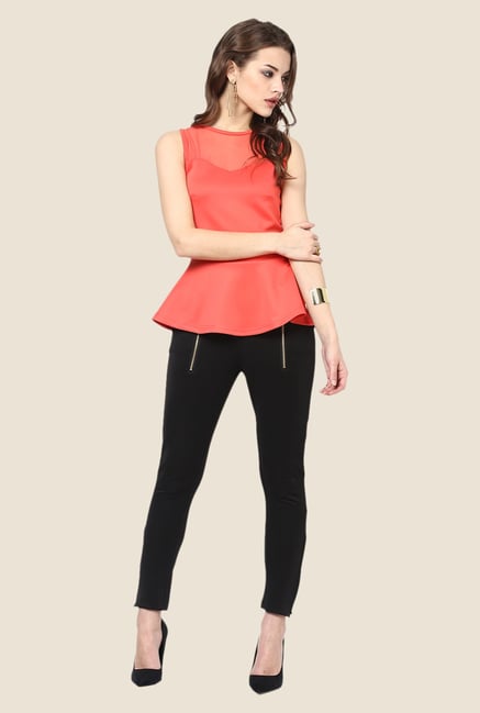 Yepme Emma Black Party Jeggings Yepme Emma Black Party Jeggings