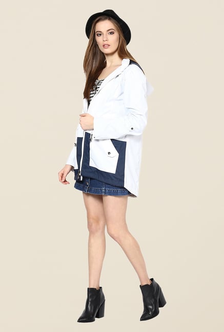 Yepme White Jullian Long Jacket Yepme White Jullian Long Jacket