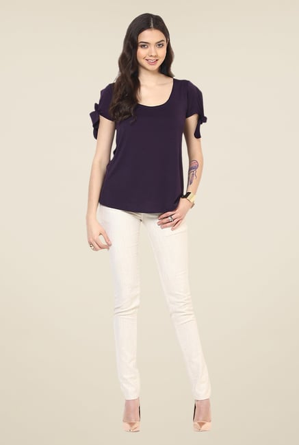 Yepme Violet Taby Premium Top Yepme Violet Taby Premium Top