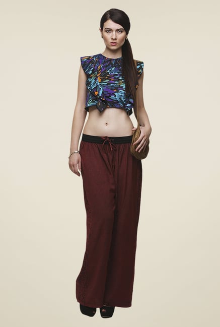 Yepme Multicolor Lorri Crop Top Yepme Multicolor Lorri Crop Top