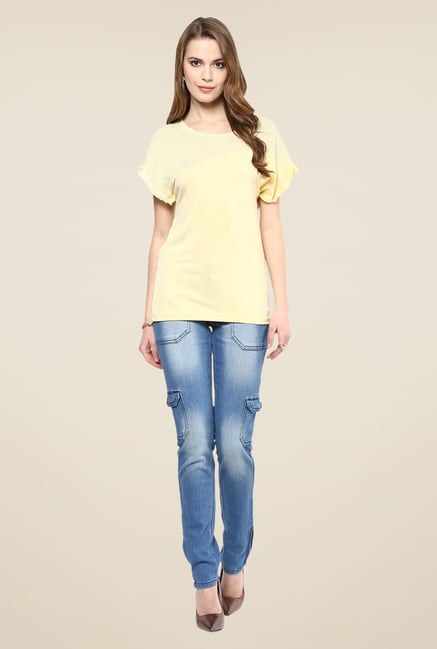 Yepme Yellow Emilia Premium Top Yepme Yellow Emilia Premium Top