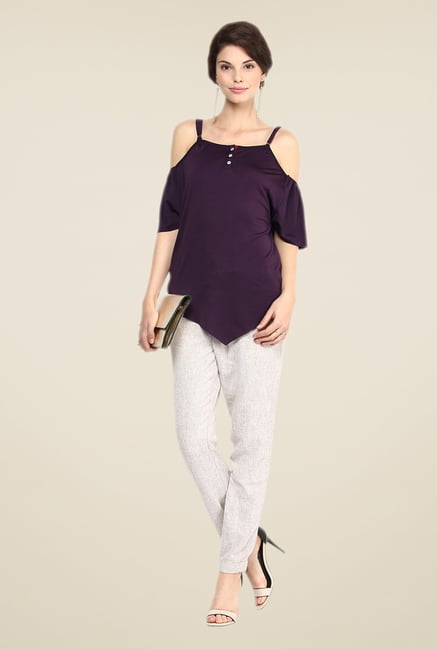 Yepme Plum Deloria Premium Top Yepme Plum Deloria Premium Top