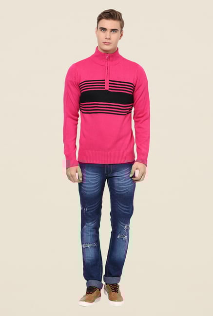 Yepme Pink Adrian Sweater Yepme Pink Adrian Sweater