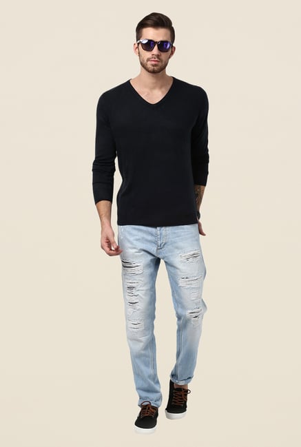 Yepme Navy Alder Sweater Yepme Navy Alder Sweater