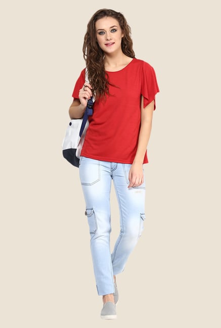 Yepme Blue Alexa Denim Jeans Yepme Blue Alexa Denim Jeans