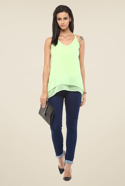 Yepme Blue Dynah Raw Denim Jeans Yepme Blue Dynah Raw Denim Jeans