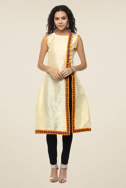 Yepme Beige Beatriz Premium Kurti Yepme Beige Beatriz Premium Kurti