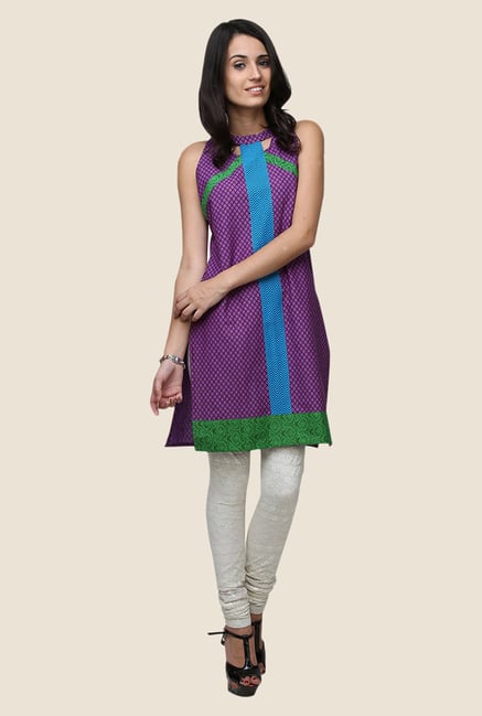 Yepme Ashley Purple Halter Neck Kurti Yepme Ashley Purple Halter Neck Kurti