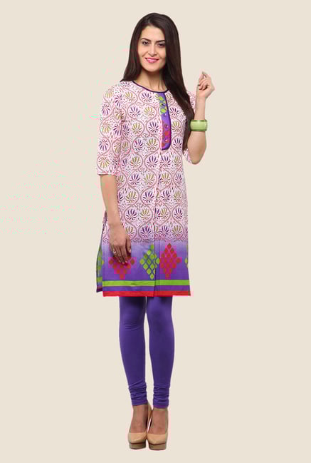 Yepme Avril Violet Printed Kurti Yepme Avril Violet Printed Kurti