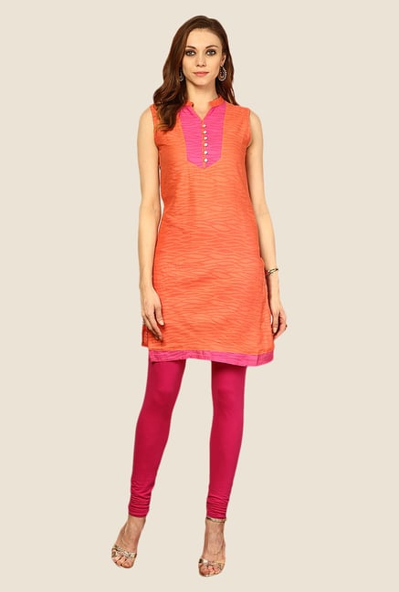 Yepme Coral Sharlene Animal Print Kurti Yepme Coral Sharlene Animal Print Kurti