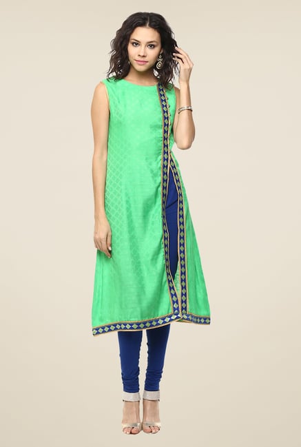 Yepme Green Beatriz Premium Kurti Yepme Green Beatriz Premium Kurti