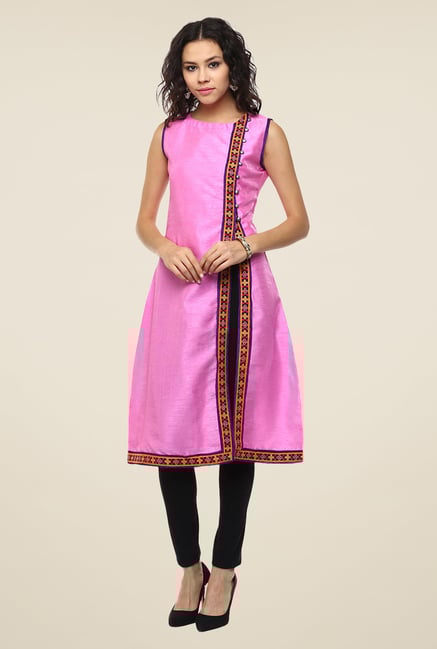 Yepme Pink Beatriz Premium Kurti Yepme Pink Beatriz Premium Kurti