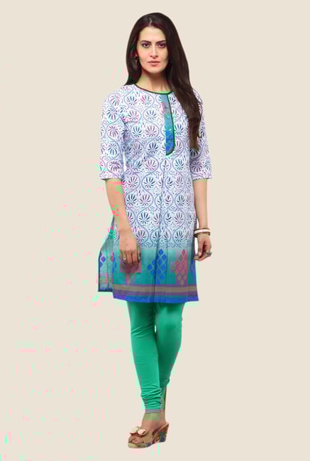 Yepme Avril Green Printed Kurti Yepme Avril Green Printed Kurti