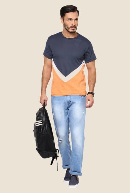 Yepme Light Blue Keath Heavily Washed Jeans Yepme Light Blue Keath Heavily Washed Jeans