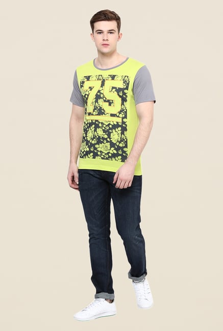 Yepme Green 75 Bed of Roses T Shirt Yepme Green 75 Bed of Roses T Shirt