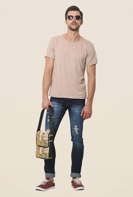 Yepme Beige Otello Premium T Shirt Yepme Beige Otello Premium T Shirt