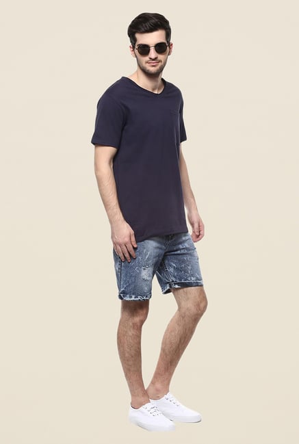 Yepme Navy Trevor T Shirt Yepme Navy Trevor T Shirt