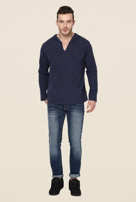 Yepme Navy Marc T Shirt Yepme Navy Marc T Shirt