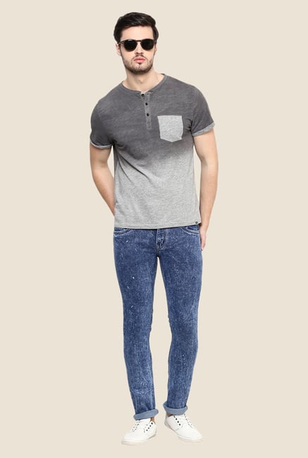 Yepme Blue Acid Wash Jeans Yepme Blue Acid Wash Jeans