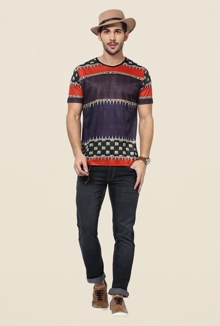 Yepme Multicolor Goth Graphic Print T Shirt Yepme Multicolor Goth Graphic Print T Shirt