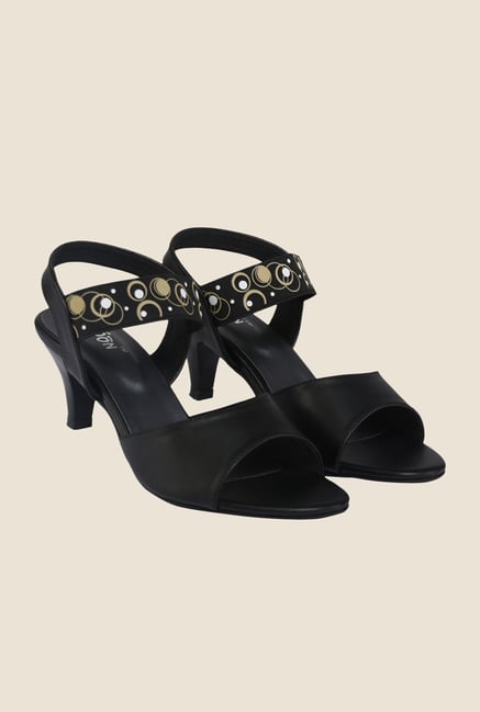 Cocoon Black Sling Back Sandals Cocoon Black Sling Back Sandals
