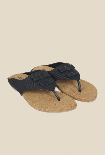 Cocoon Black Thong Sandals Cocoon Black Thong Sandals