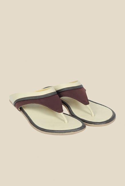 Cocoon Beige & Brown Thong Sandals Cocoon Beige & Brown Thong Sandals