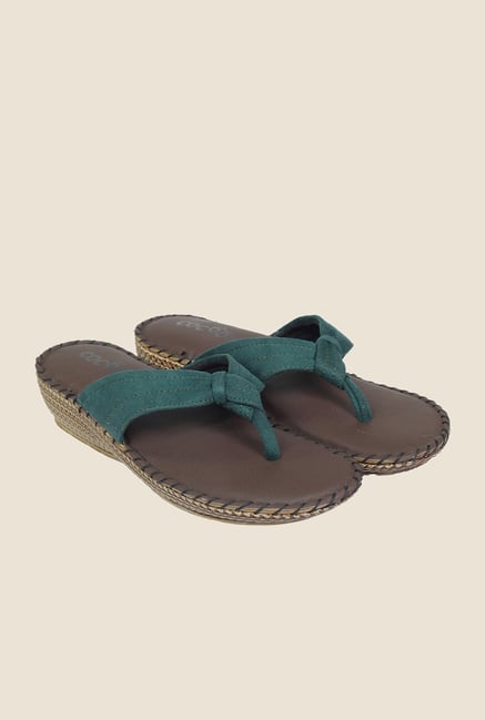 Cocoon Green Thong Sandals Cocoon Green Thong Sandals