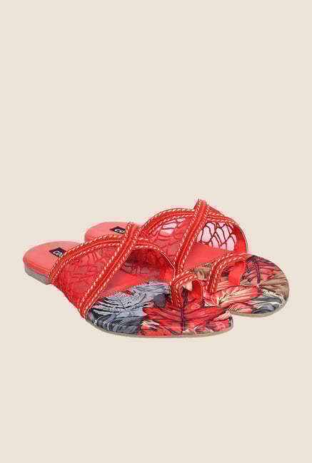 Cocoon Red Toe Ring Sandals Cocoon Red Toe Ring Sandals