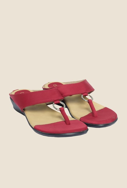 Cocoon Red Thong Sandals Cocoon Red Thong Sandals