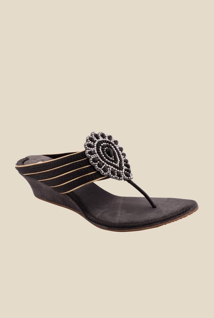 Cocoon Black Thong Sandals Cocoon Black Thong Sandals