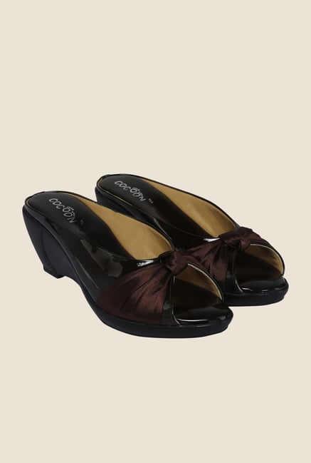 Cocoon Brown Wedge Heeled Sandals Cocoon Brown Wedge Heeled Sandals