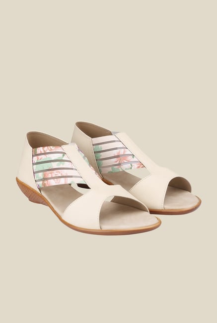 Cocoon Beige Wedge Heeled Sandals Cocoon Beige Wedge Heeled Sandals