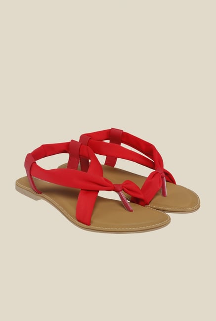 Cocoon Red Sling Back Sandals Cocoon Red Sling Back Sandals