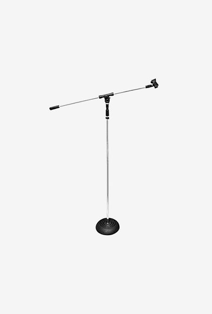 Pyle-Pro PMKS9 Base Boom Microphone Stand (Silver/Black) Pyle-Pro PMKS9 Base Boom Microphone Stand (Silver/Black)