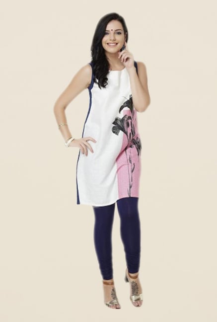 W White Printed Kurta W White Printed Kurta