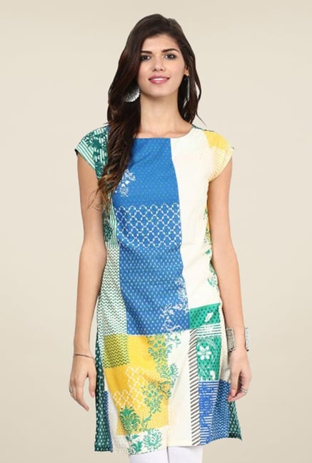 W Multicolor Printed Kurta W Multicolor Printed Kurta