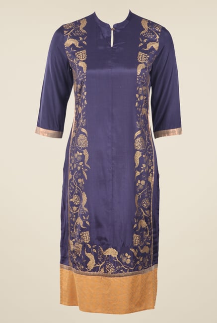 W Purple Printed Kurta W Purple Printed Kurta