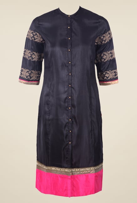 W Black Printed Kurta W Black Printed Kurta
