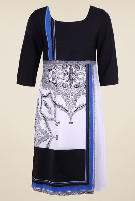 W Black Printed Kurta W Black Printed Kurta