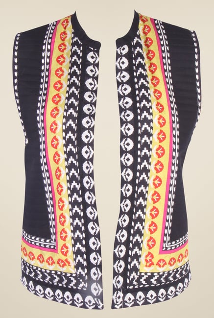 W Black Printed Kurti W Black Printed Kurti