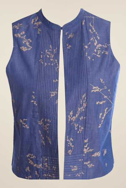 W Blue Printed Kurti W Blue Printed Kurti