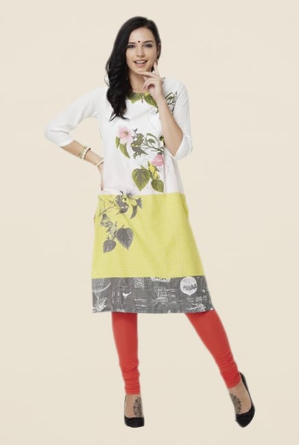 W White Printed Kurta W White Printed Kurta