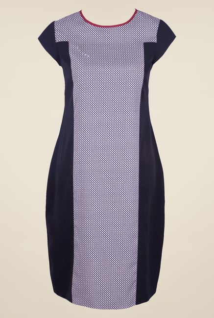 W White & Black Printed Dress W White & Black Printed Dress