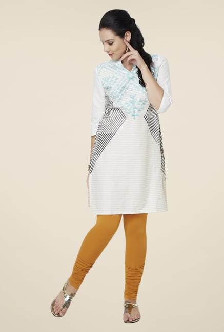 W White Printed Kurta W White Printed Kurta
